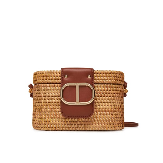 Torba letnia Twinset brązowa na ramię