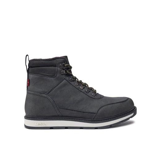 Trzewiki Levi's® Axel 235887-841 Czarny ze sklepu eobuwie.pl w kategorii Buty zimowe męskie - zdjęcie 182075502