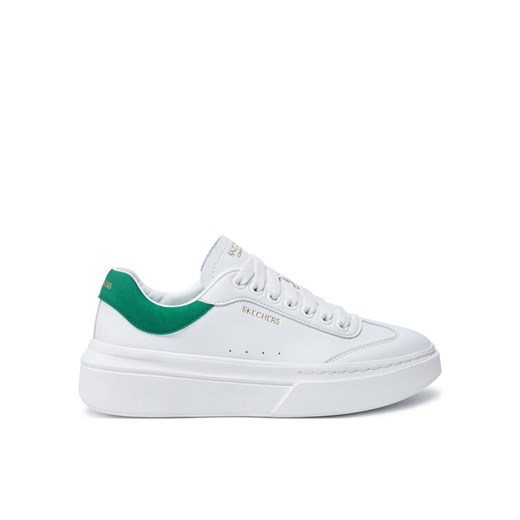 Sneakersy Skechers Cordova Classic 185060 Biały ze sklepu eobuwie.pl w kategorii Buty sportowe damskie - zdjęcie 182075532