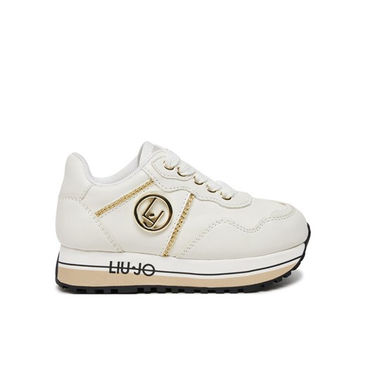 Sneakersy Liu Jo Maxi Wonder 810 4F4307 EX014 M Biały ze sklepu eobuwie.pl w kategorii Buty sportowe dziecięce - zdjęcie 182075552