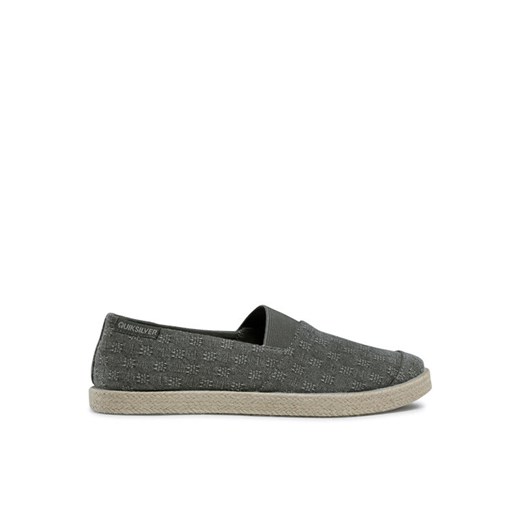 Espadryle Quiksilver AQYS700053 Szary ze sklepu eobuwie.pl w kategorii Espadryle męskie - zdjęcie 182075602