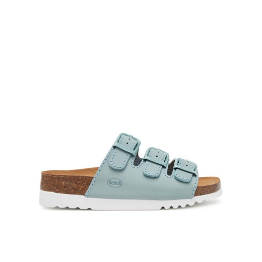 Klapki Scholl Rio Wedge Ad MF32152 Niebieski ze sklepu eobuwie.pl w kategorii Klapki damskie - zdjęcie 182075610
