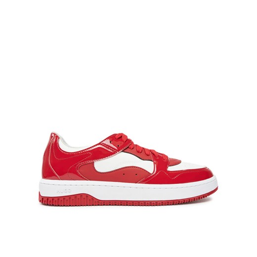 Sneakersy HUGO Kilian 50535857 Czerwony ze sklepu eobuwie.pl w kategorii Buty sportowe męskie - zdjęcie 182075624