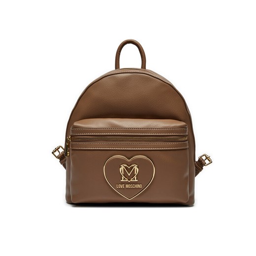 Plecak LOVE MOSCHINO JC4123PP1LLB0209 Brązowy ze sklepu eobuwie.pl w kategorii Plecaki - zdjęcie 182075750