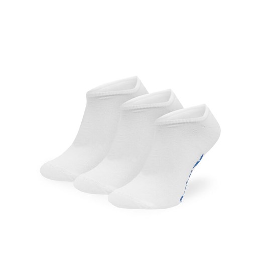 Zestaw 3 par niskich skarpet unisex Reebok R0253-SS24 (3-pack) Biały ze sklepu eobuwie.pl w kategorii Skarpetki damskie - zdjęcie 182075761