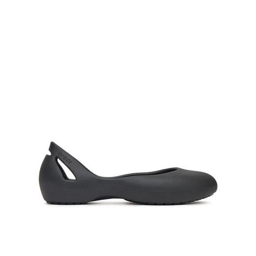 Baleriny Crocs KADEE FLAT BLK 210833-001 Czarny ze sklepu eobuwie.pl w kategorii Balerinki - zdjęcie 182075762