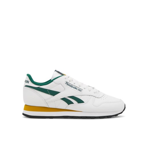 Sneakersy Reebok Classic Leather 100074355 Biały ze sklepu eobuwie.pl w kategorii Buty sportowe męskie - zdjęcie 182075773