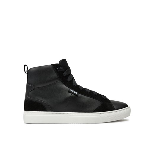 Sneakersy Hugo Morrie 50529802 10263296 01 Czarny ze sklepu eobuwie.pl w kategorii Buty sportowe damskie - zdjęcie 182075774