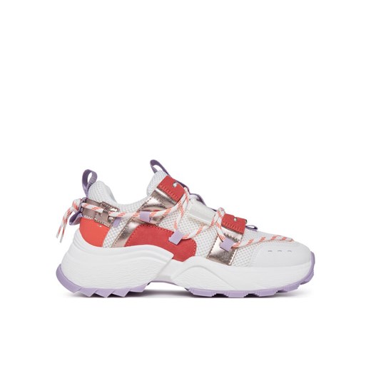 Sneakersy Steve Madden Tazmania SM11002419 Biały ze sklepu eobuwie.pl w kategorii Buty sportowe damskie - zdjęcie 182075864