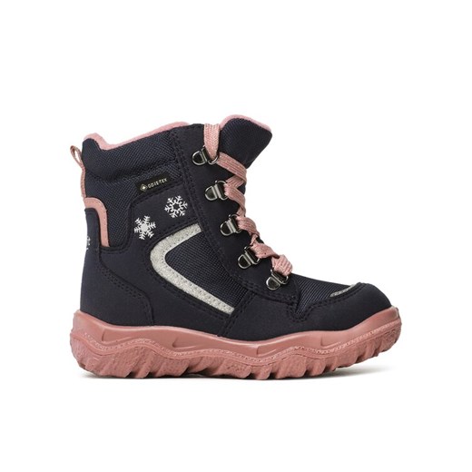 Śniegowce Superfit GORE-TEX 1-000046-8010 S Granatowy ze sklepu eobuwie.pl w kategorii Buty zimowe dziecięce - zdjęcie 182075933