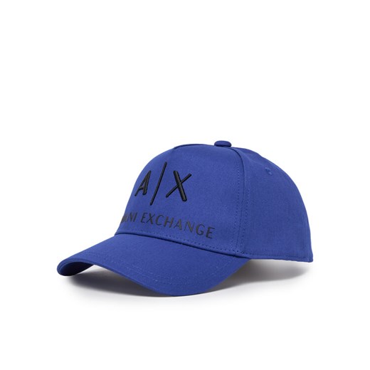 Czapka z daszkiem Armani Exchange 954039 CC513 UB088 Niebieski ze sklepu eobuwie.pl w kategorii Czapki z daszkiem damskie - zdjęcie 182075934
