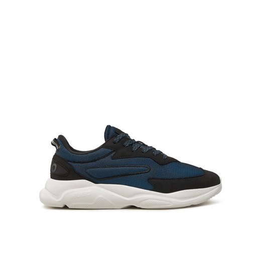 Sneakersy Hugo Leon Runn Meem 50517114 Granatowy ze sklepu eobuwie.pl w kategorii Buty sportowe męskie - zdjęcie 182075963