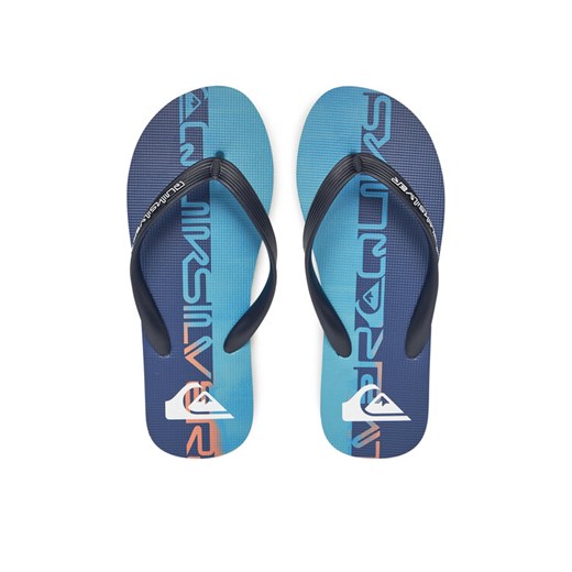 Japonki Quiksilver AQYL101430 Granatowy ze sklepu eobuwie.pl w kategorii Klapki męskie - zdjęcie 182075974