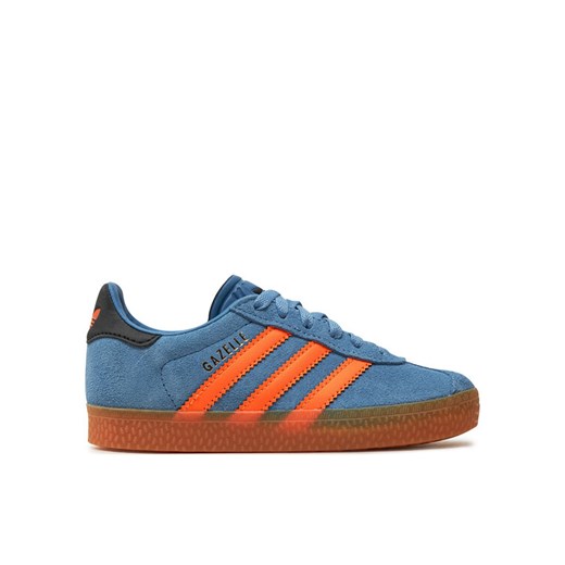 Sneakersy adidas Gazelle C JP7129 Niebieski ze sklepu eobuwie.pl w kategorii Buty sportowe dziecięce - zdjęcie 182076083