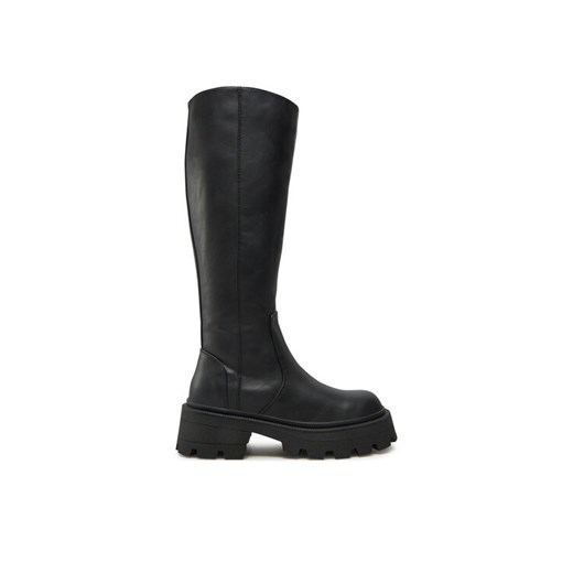 Kozaki ONLY Shoes High Chunky Boots 15329804 Czarny ze sklepu eobuwie.pl w kategorii Kozaki damskie - zdjęcie 182076103