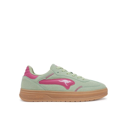 Sneakersy KangaRoos K-GW Heaven 30173 000 8631 Zielony ze sklepu eobuwie.pl w kategorii Buty sportowe damskie - zdjęcie 182076120