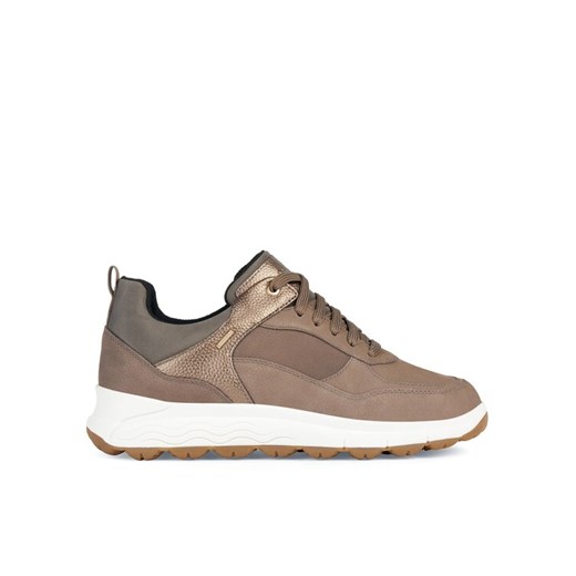 Sneakersy Geox D Spherica 4x4 B Abx D3626D 0767B C6W9H Beżowy ze sklepu eobuwie.pl w kategorii Buty sportowe damskie - zdjęcie 182076190