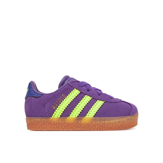 Sneakersy adidas Gazelle Comfort Closure JP7136 Fioletowy ze sklepu eobuwie.pl w kategorii Buty sportowe dziecięce - zdjęcie 182076241