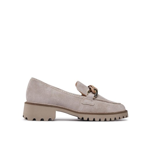 Loafersy Ara 12-31209-13 Beżowy ze sklepu eobuwie.pl w kategorii Lordsy damskie - zdjęcie 182076261