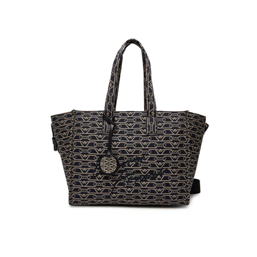 Torebka Emporio Armani EW000370 AF12993 FB237 Granatowy ze sklepu eobuwie.pl w kategorii Torby Shopper bag - zdjęcie 182076284