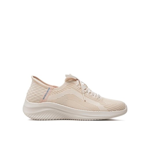 Sneakersy Skechers Ultra Flex 3.0-Brilliant Path 149710/NAT Beżowy ze sklepu eobuwie.pl w kategorii Buty sportowe damskie - zdjęcie 182076353