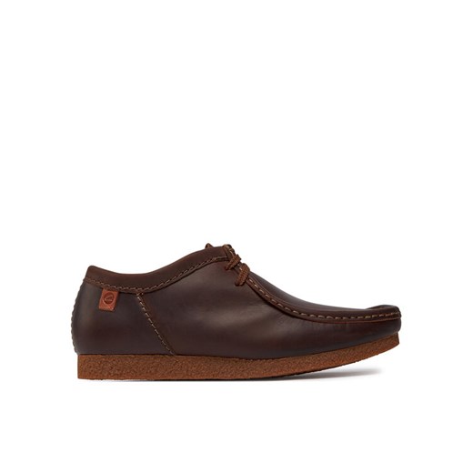 Mokasyny Clarks Shacre II Run 261594327 Brązowy ze sklepu eobuwie.pl w kategorii Półbuty męskie - zdjęcie 182076362