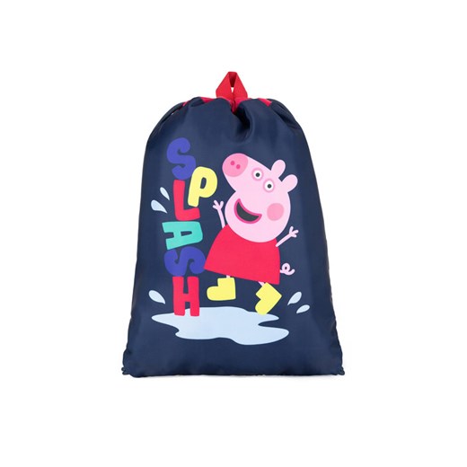 Worek Peppa Pig ACCCS-AW24-108PP Granatowy ze sklepu eobuwie.pl w kategorii Plecaki dla dzieci - zdjęcie 182076383