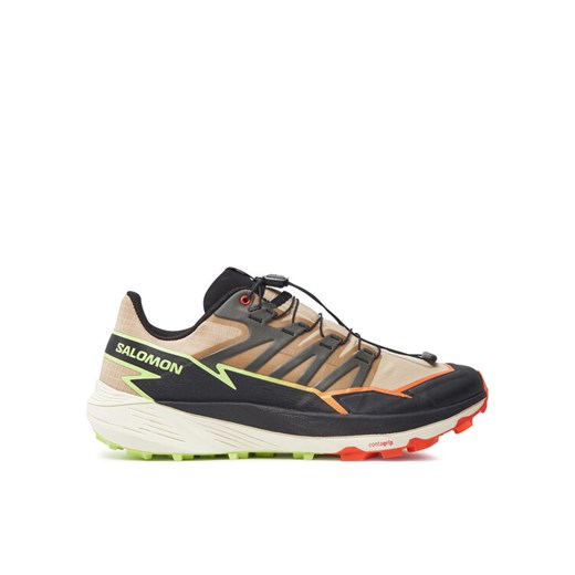 Buty do biegania Salomon Thundercross L47688400 Brązowy ze sklepu eobuwie.pl w kategorii Buty sportowe męskie - zdjęcie 182076384