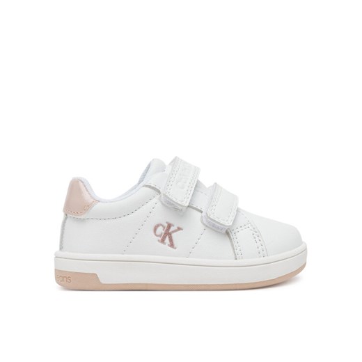 Sneakersy Calvin Klein Jeans Low Cut VelCro V1A9-82007-1355X M Biały ze sklepu eobuwie.pl w kategorii Buty sportowe dziecięce - zdjęcie 182076403