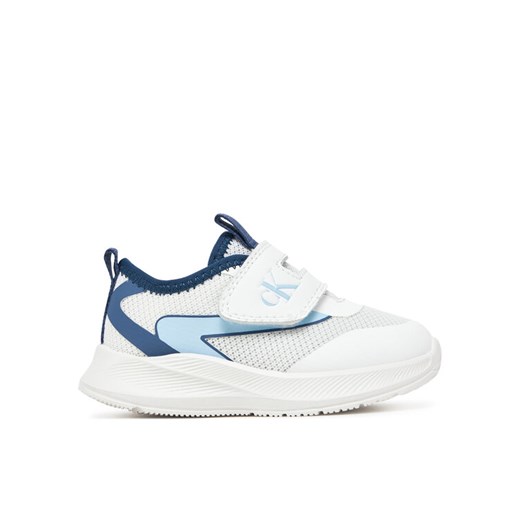 Sneakersy Calvin Klein Jeans Low Cut Velcro V1X9-83001-1697Y Biały ze sklepu eobuwie.pl w kategorii Buty sportowe dziecięce - zdjęcie 182076430