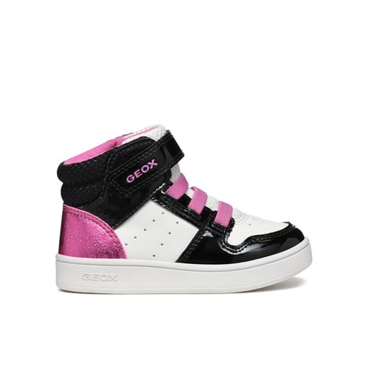 Sneakersy Geox B Eclyper Girl B465MA 0BCKC C0404 M Biały ze sklepu eobuwie.pl w kategorii Buty sportowe dziecięce - zdjęcie 182076551