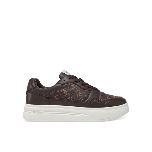Sneakersy Guess FMJWII LEA12 Brązowy ze sklepu eobuwie.pl w kategorii Buty sportowe męskie - zdjęcie 182076634