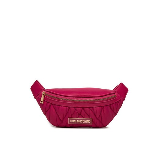 Saszetka nerka LOVE MOSCHINO JC4160PP1LLR162A Różowy ze sklepu eobuwie.pl w kategorii Nerki - zdjęcie 182076722