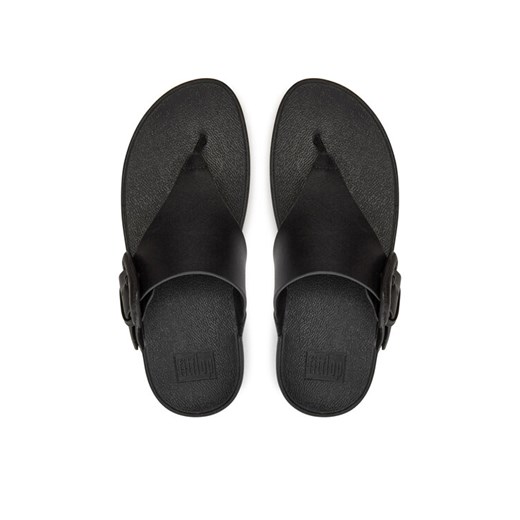 Japonki FitFlop Lulu HG9 Czarny ze sklepu eobuwie.pl w kategorii Klapki damskie - zdjęcie 182076781