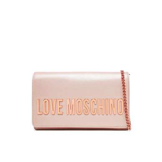 Torebka LOVE MOSCHINO JC4103PP1MKD197A Różowy ze sklepu eobuwie.pl w kategorii Kopertówki - zdjęcie 182076942