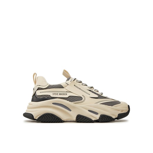 Sneakersy Steve Madden Possession-E SM19000033 Beżowy ze sklepu eobuwie.pl w kategorii Buty sportowe damskie - zdjęcie 182077050