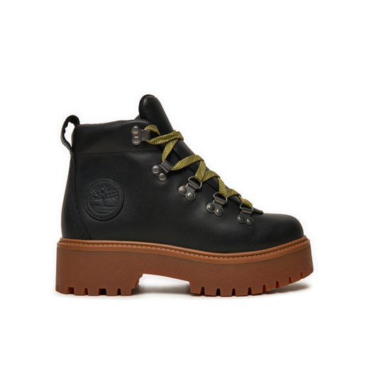 Trapery Timberland Stone Street Mid TB0A27VJW021 Czarny ze sklepu eobuwie.pl w kategorii Botki - zdjęcie 182077123