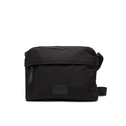 Torba Calvin Klein Jeans Metro Nylon Flight Bag LV04G3090G Czarny ze sklepu eobuwie.pl w kategorii Torby męskie - zdjęcie 182077203