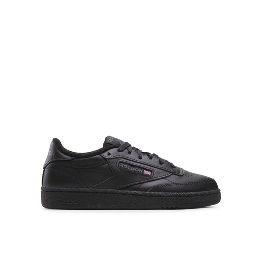 Sneakersy Reebok Club C 85 AR0454 Czarny ze sklepu eobuwie.pl w kategorii Buty sportowe damskie - zdjęcie 182077351