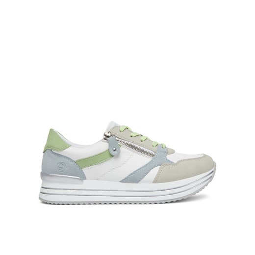 Sneakersy Remonte D1323-84 Biały ze sklepu eobuwie.pl w kategorii Buty sportowe damskie - zdjęcie 182077382