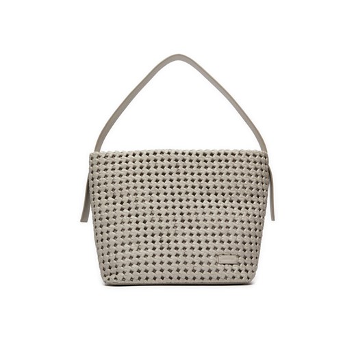 Torebka Calvin Klein Ck Braided Medium Shopper K60K612131 Szary Calvin Klein 00 eobuwie.pl
