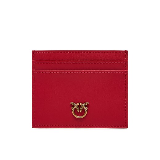 Etui na karty kredytowe PINKO Card Holder Simply PE 25 PCPL 103762 A0F1 Czerwony ze sklepu eobuwie.pl w kategorii Etui - zdjęcie 182077471