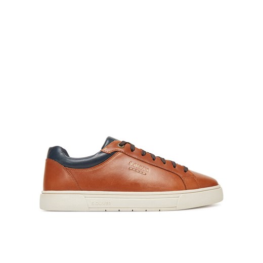 Sneakersy s.Oliver 5-13604-43 Brązowy ze sklepu eobuwie.pl w kategorii Buty sportowe męskie - zdjęcie 182077483