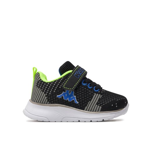 Sneakersy Kappa 280005M Czarny ze sklepu eobuwie.pl w kategorii Buty sportowe dziecięce - zdjęcie 182077512