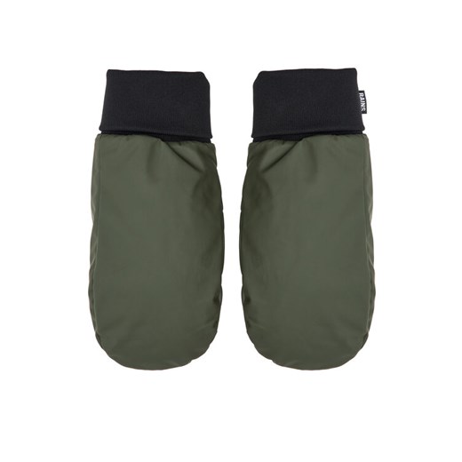 Rękawiczki Rains Alta Puffer Mittens 16070 Zielony ze sklepu eobuwie.pl w kategorii Rękawiczki damskie - zdjęcie 182077610