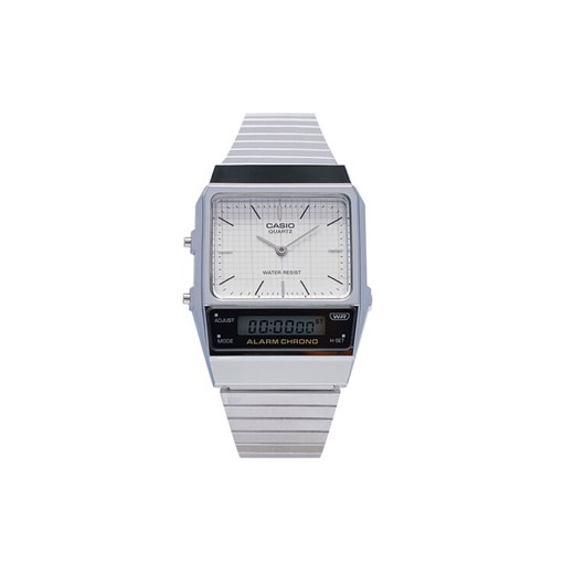 Zegarek Casio AQ-800E-7AEF Srebrny ze sklepu eobuwie.pl w kategorii Zegarki - zdjęcie 182077642