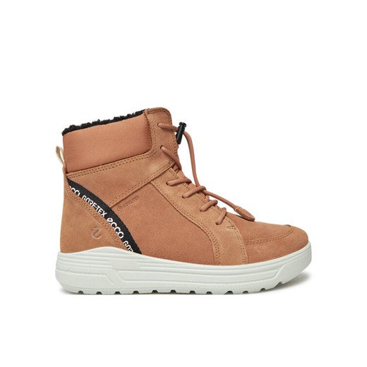 Śniegowce ECCO Urban Snowboarder 72236360220 Brązowy ze sklepu eobuwie.pl w kategorii Buty zimowe dziecięce - zdjęcie 182077664