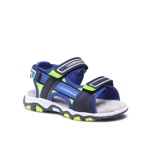 Sandały Lumberjack SB07606-027 M Niebieski ze sklepu eobuwie.pl w kategorii Sandały dziecięce - zdjęcie 182077781
