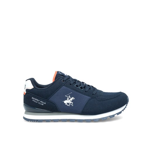 Sneakersy Beverly Hills Polo Club MP07-01450-04B Granatowy ze sklepu eobuwie.pl w kategorii Buty sportowe męskie - zdjęcie 182077823