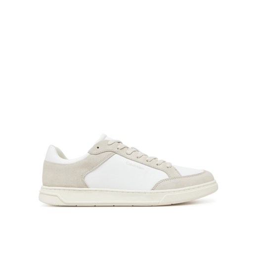 Sneakersy Calvin Klein Low Top Lace Up Repreve Mix HM0HM01802 Biały ze sklepu eobuwie.pl w kategorii Buty sportowe męskie - zdjęcie 182077824